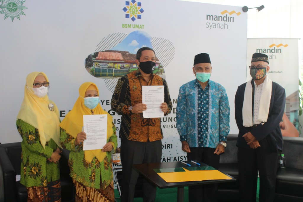Mandiri Syariah dan Muhammadiyah Bangun Gedung Sekolah untuk Pendidikan