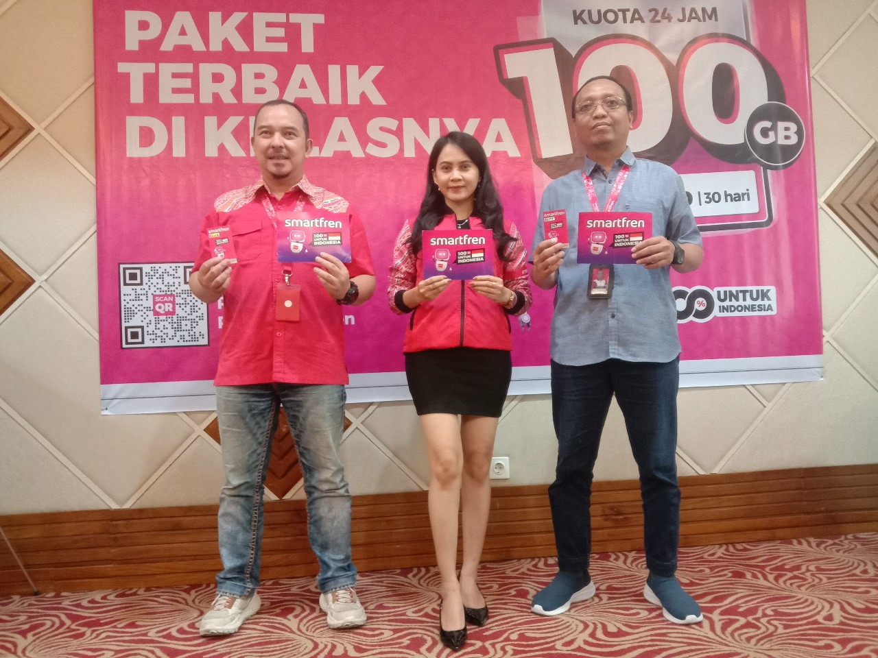 Dukung Generasi Digital Berkarya Smartfren Perkenalkan Paket 100 GB