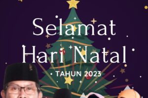 Pimpinan dan Segenap Anggota DPRD Kota Surabaya mengucapkan SELAMAT HARI NATAL Tahun 2023