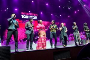 Smartfren Rayakan Budaya dan Karya Anak Bangsa dengan Pagelaran Musik Malam 100 Cinta