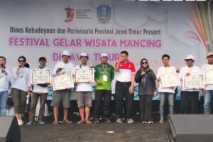 Disbudpar Jatim Gelar Festival Wisata Mancing Jawa Timur di Kolam Pancing Mega Prima Fishing Sidoarjo