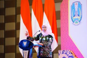 Jatim 100% Bebas Perilaku Buang Air Besar Sembarangan, Gubernur Khofifah Optimis Jadi Pelopor Transformasi Sanitasi Nasional